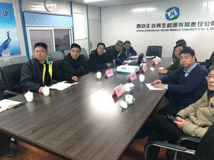 集团领导会同航天六院、航天六院十一所（京）调研灞桥生活垃圾无害化处理项目